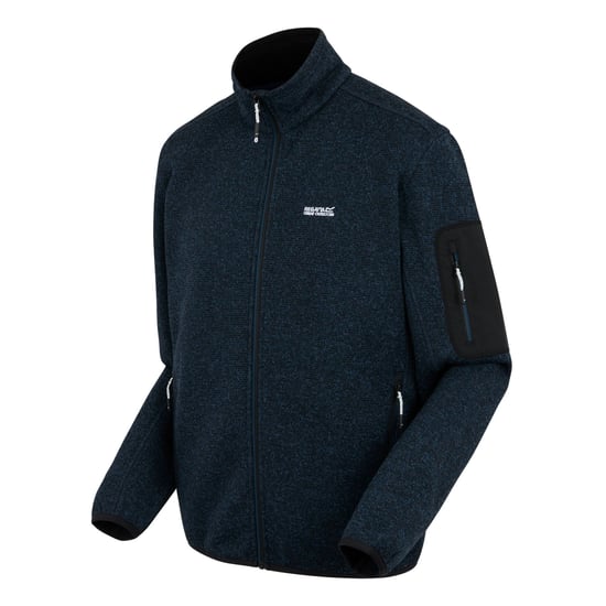 Regatta Heren Newhill Marl Full Zip Fleecejack (Maanlicht Denim) - Image 3
