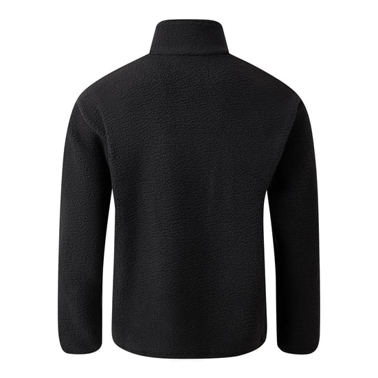 Dare 2B Mens Twin Tip Fleecejacka med halv dragkedja (Svart) - Image 2