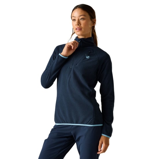 Dare 2B Womens/Ladies Switch Up Fleece Top (Navy) - Image 4
