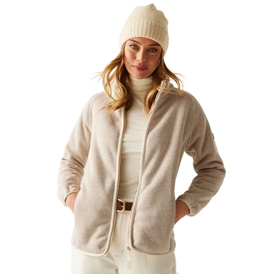 Regatta Womens/Ladies Mellrey Full Zip Fleece (Light Vanilla) - Image 4