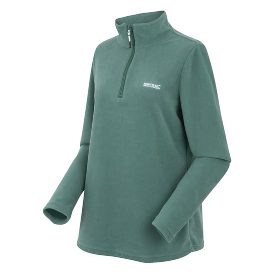 Regatta - Geweldige Outdoors Dames Sweetheart 1/4 Zip Fleece Sweater (Sparrengroen) - Image 3