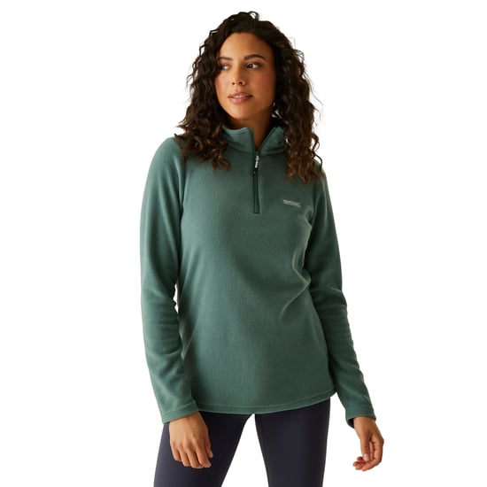 Regatta - Geweldige Outdoors Dames Sweetheart 1/4 Zip Fleece Sweater (Sparrengroen) - Image 4