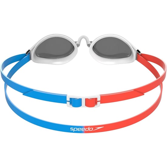 Speedo Unisex Adult Fastskin Speedsocket 2 Swimming Goggles (Blue/Red) - Image 2