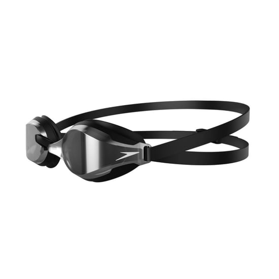 Speedo Unisex Fastskin Speedsocket 2 zwembril voor volwassenen (Zwart/Zilver) - Image 3