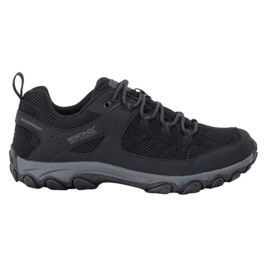 Regatta Heren Edgepoint IV Laag Loopschoenen (Zwart/Graniet) - Image 1