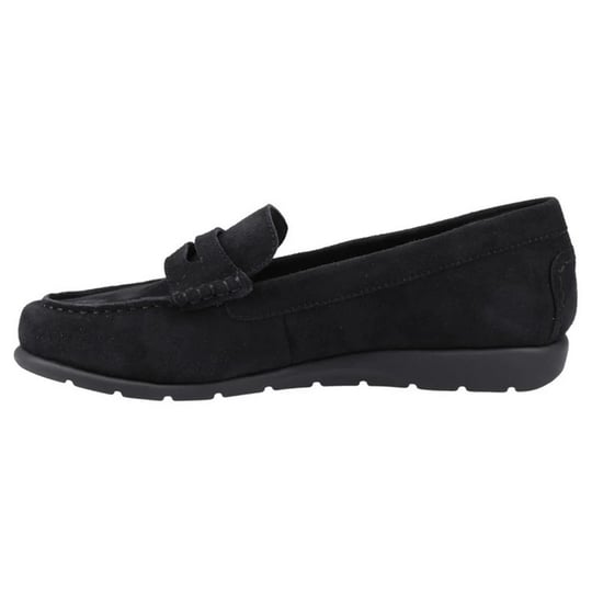 Hush Puppies Dames Shelby Suède Instappers (Zwart) - Image 3