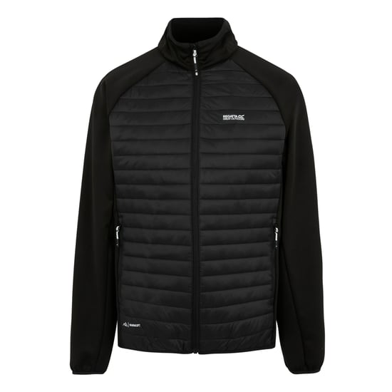 Regatta Mens Clumber Hybrid Jacket (Black) - Image 1