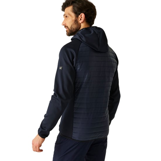 Regatta Mens Andreson Hybrid Jacket (Navy) - Image 5
