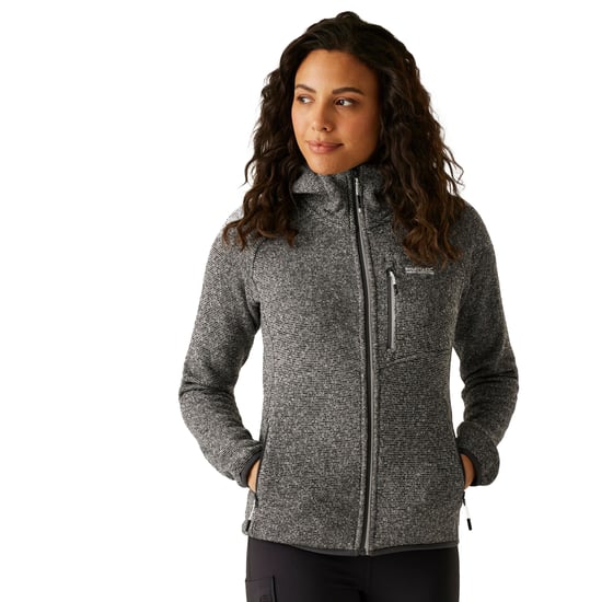Regatta Womens/Ladies Newhill Hooded Fleece Jacket (Cyberspace) - Image 5
