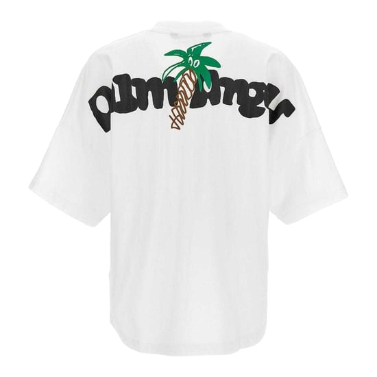 Palm Angels Heren Palmboom Oversized T-shirt (Wit) - Image 2