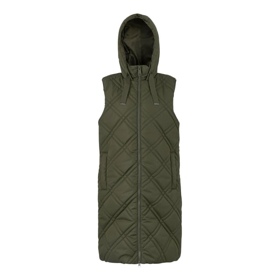 Regatta Dam Rurietta Lång Gilet (Khaki grönt) - Image 1
