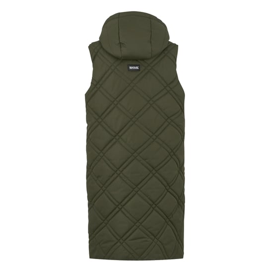 Regatta Dam Rurietta Lång Gilet (Khaki grönt) - Image 2