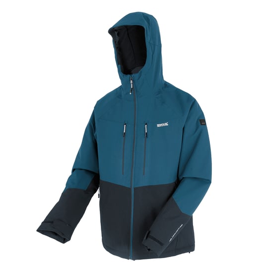 Regatta Mens Highton Stretch Padded Jacket (Moonlight Denim/Navy) - Image 3