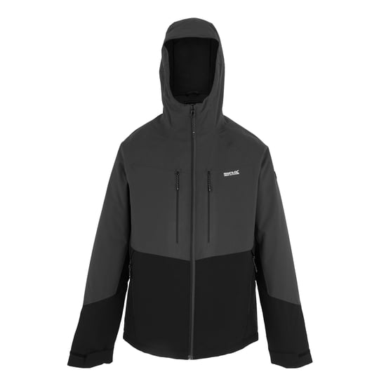 Regatta Mens Highton Stretch Padded Jacket (Ash/Black) - Image 1