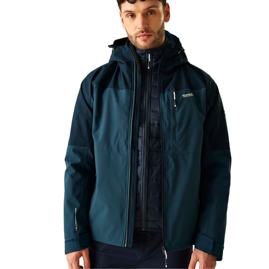 Regatta Heren Wentwood 3 in 1 jas (Marineblauw) - Image 6