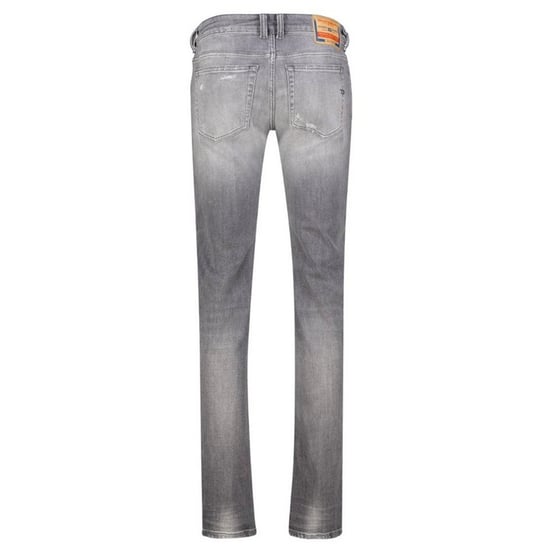Diesel Mannen 1979 Sleenker Vervaagde Franje Rand Jeans (Grijze Denim) - Image 2