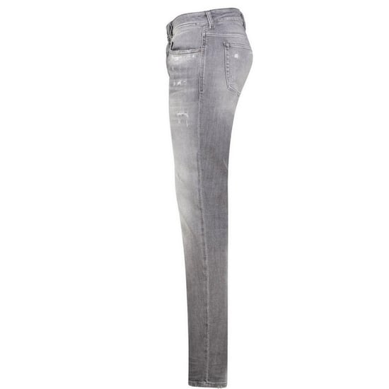Diesel Mannen 1979 Sleenker Vervaagde Franje Rand Jeans (Grijze Denim) - Image 3