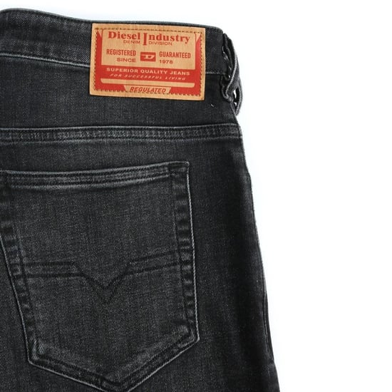 Diesel Heren D-Yennox Denim Faded Jeans (Zwart) - Image 2