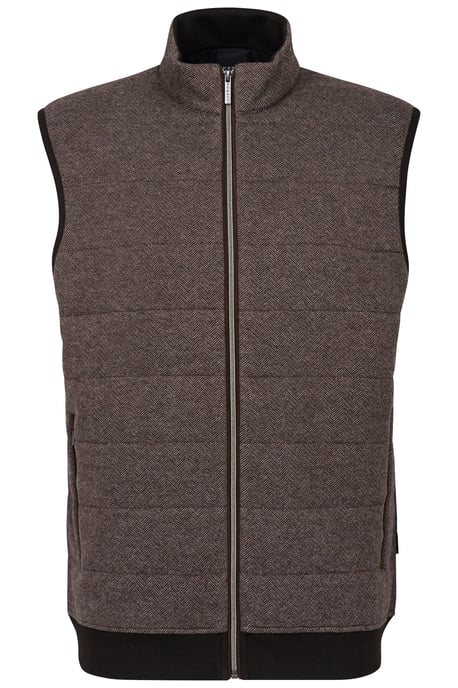 Bugatti Herren Waistcoat met casual pasvorm - Image 3