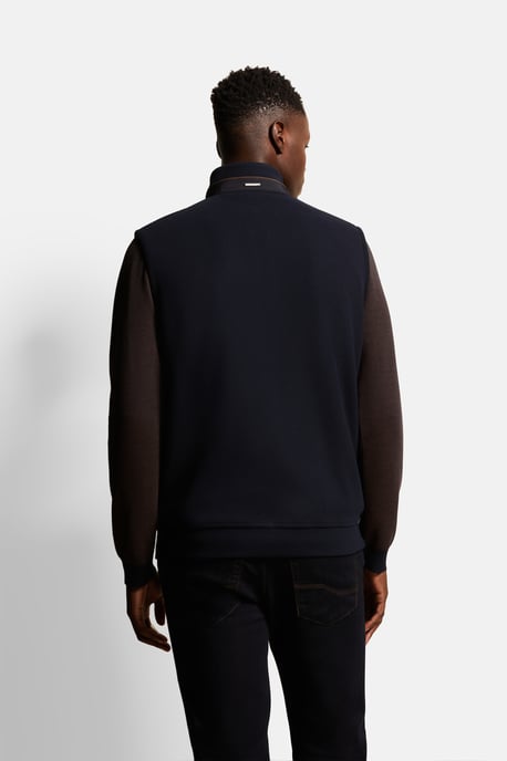 Bugatti Herren Vest met kruissteek - Image 2
