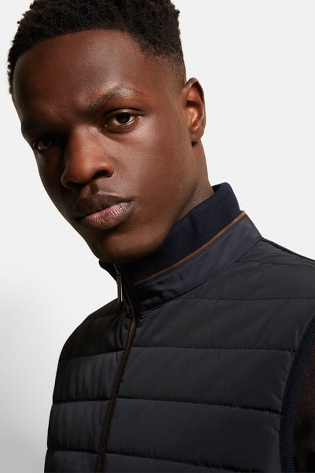 Bugatti Herren Vest met kruissteek - Image 5