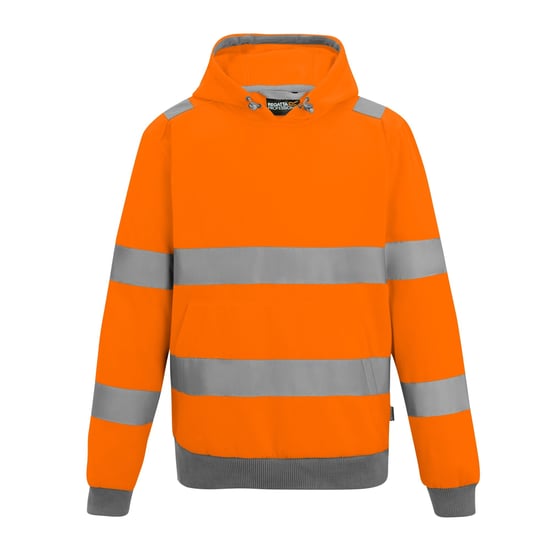 Regatta Professional Mens Pro Contract Hi-Vis Hoodie (Orange) - Image 1