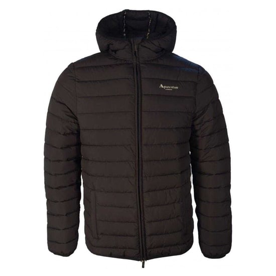 Aquascutum Unisex Volwassen Actieve Gewatteerde Jas met Capuchon (Zwart) - Image 1