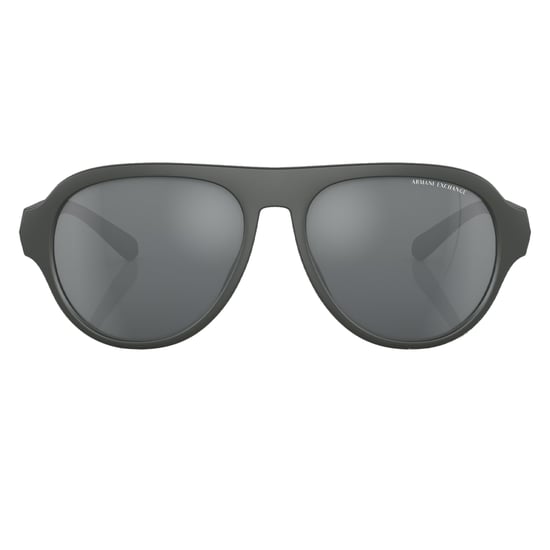 Armani Exchange Matte Zonnebril (Donkergroen) - Image 1