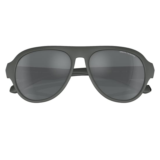 Armani Exchange Matte Zonnebril (Donkergroen) - Image 5
