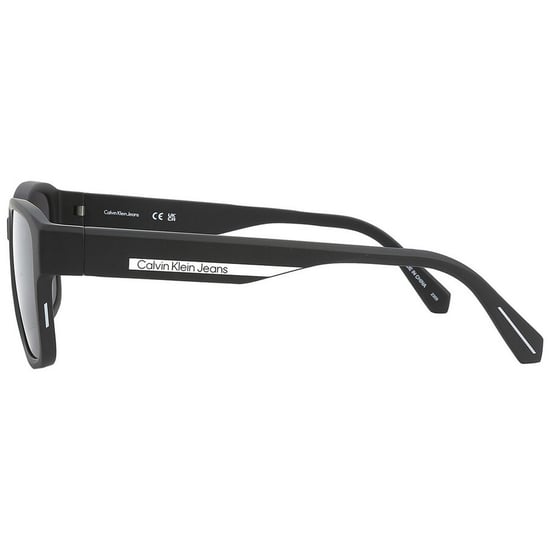 Calvin Klein Rechthoekige zonnebril heren (Zwart/Grijs) - Image 2