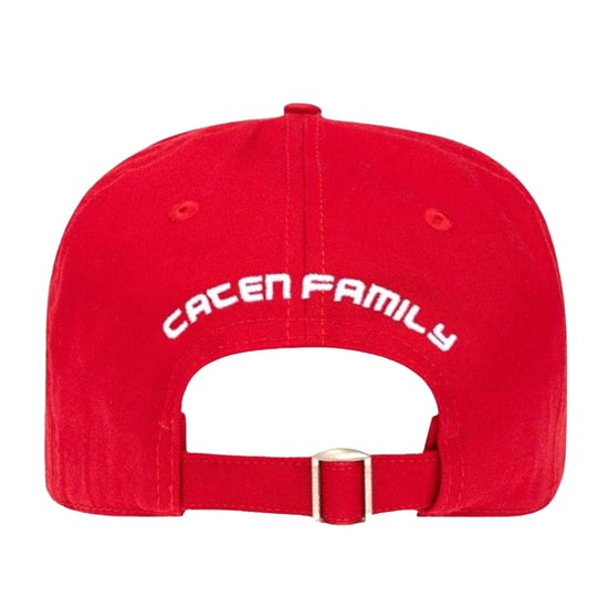 DSquared2 Family Logo Baseball Cap (Red/White) - Image 2