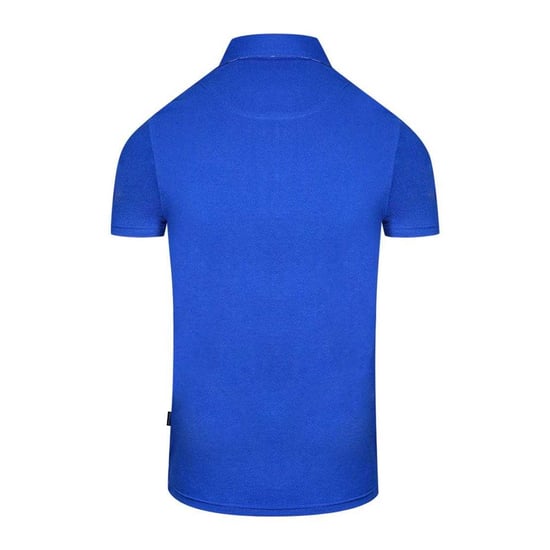 Aquascutum Volwassen Unisex London Logo Poloshirt (Royaal Blauw) - Image 2