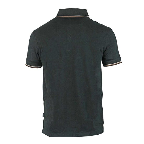 Aquascutum Unisex Adult Logo Polo Shirt (Black) - Image 2