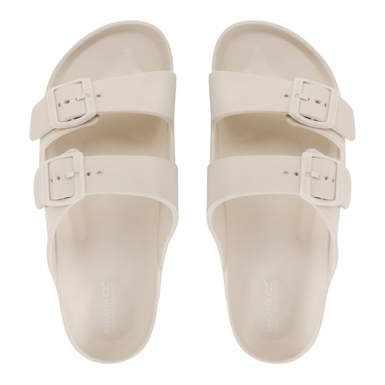 Regatta Womens/Ladies Brooklyn Double Strap Sandals (Light Vanilla) - Image 4