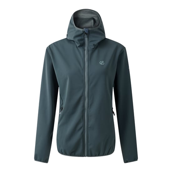 Dare 2B Dames/Dames Iced Soft Shell Jas (Element Grijs) - Image 1