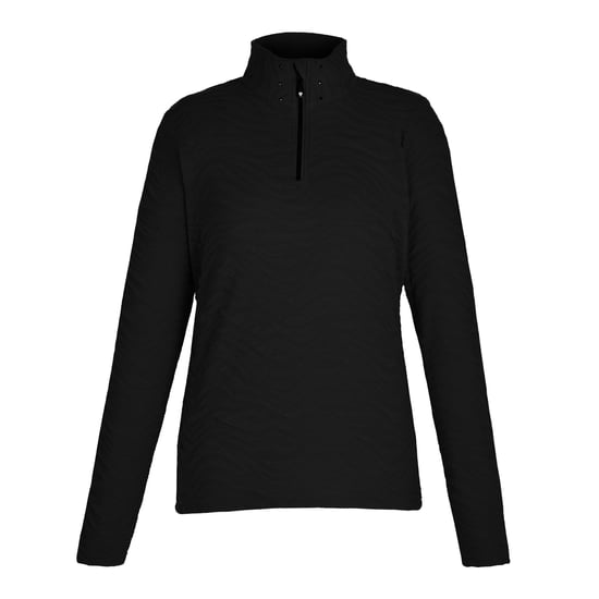 Dare 2B Dames Glamourize III Gequilted Kwartrits Midlayer (Zwart) - Image 1