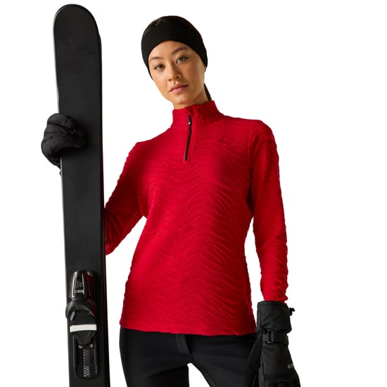 Dare 2B Dames Glamourize III Gequilte Halflange Rits Tussenlaag (Ware Rood) - Image 4