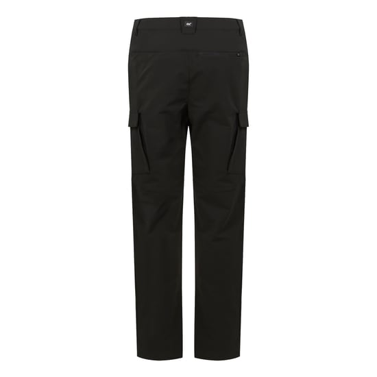Regatta Mens Questra Cargo Trousers (Black) - Image 2