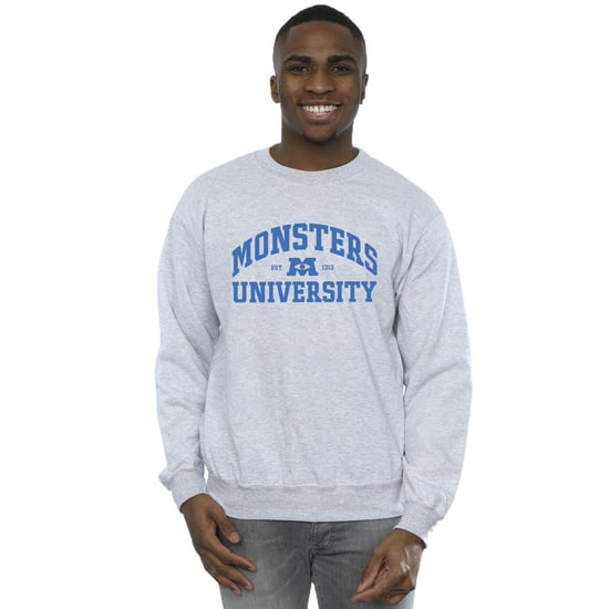 Disney Mens Monsters University Logo Sweatshirt (Sport Grå) - Image 3