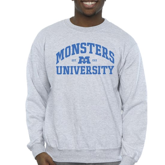 Disney Mens Monsters University Logo Sweatshirt (Sport Grå) - Image 4