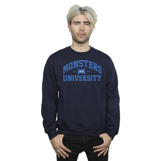 Disney Mens Monsters University Logo Sweatshirt (Marinblått) - Image 3