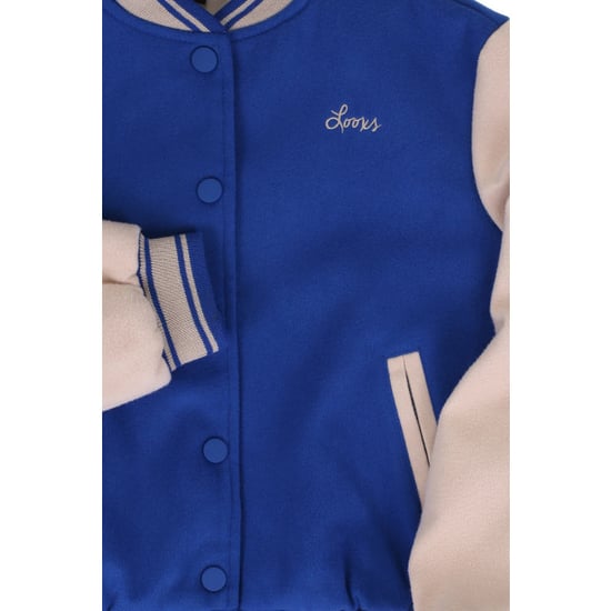 Looxs Revolution Baseball jasje kobalt voor meisjes in de kleur - Image 1