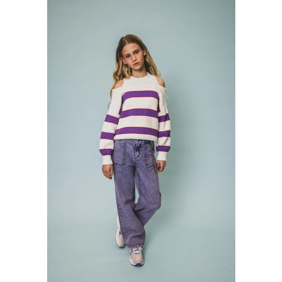 Looxs Revolution Denim washed look  voor meisjes in de kleur - Image 3