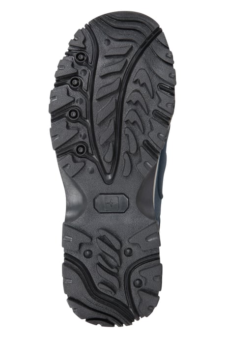 'Adventurer' Women's Printed Waterproof Boots EVA Footbed Outdoors Hiking Trekking Shoes Navy - Image 6