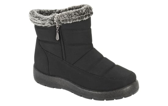 Boulevard Warmlined Womens Ankle Boots (Wide Fit) - Image 1