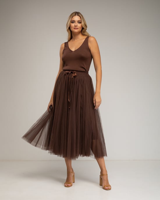 Gebreid topje met Lurex - Image 4