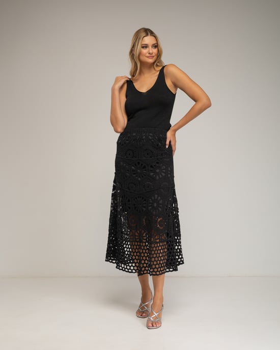 Gehaakt topje met Lurex - Image 4
