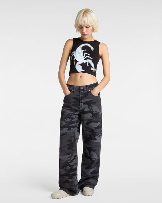 Sirelle Printed Puddle Pants - Image 3