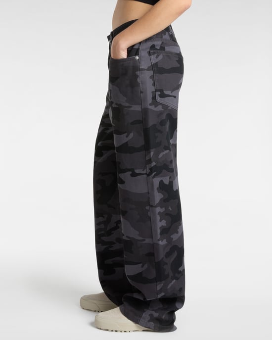 Sirelle Printed Puddle Pants - Image 5
