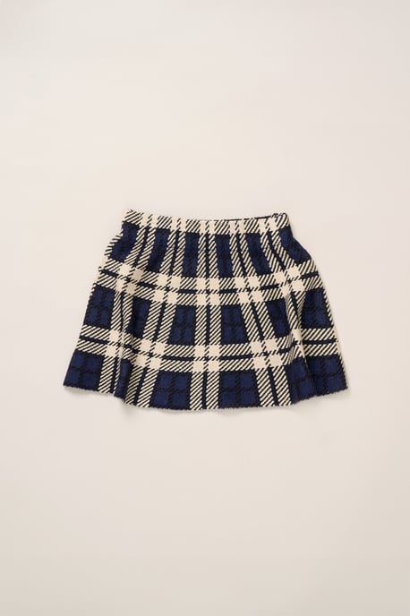 True Knit Jumper with Check Skirt - Image 5